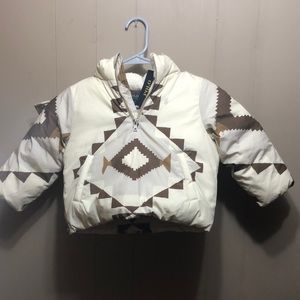3T toddler polo puffer jacket NWT